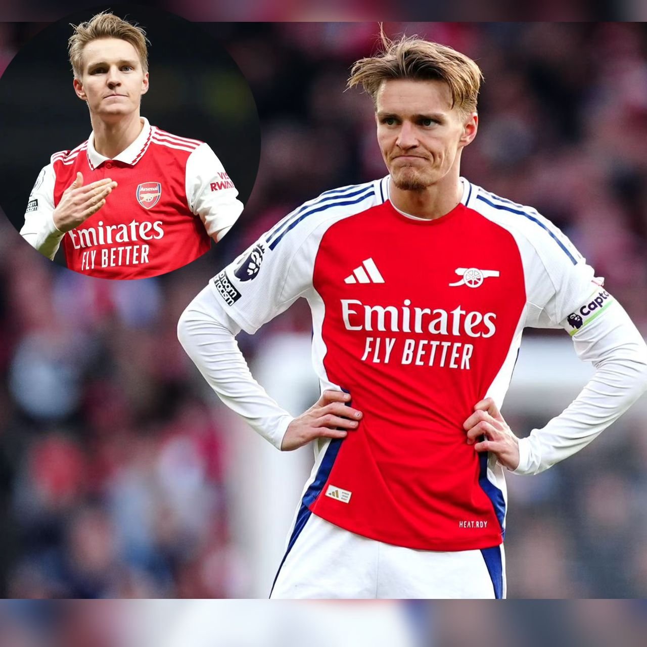 The 26-year-old Arsenal midfielder Martin Odegaard reveals the name of the Manchester City player that is 10x better times better than him
