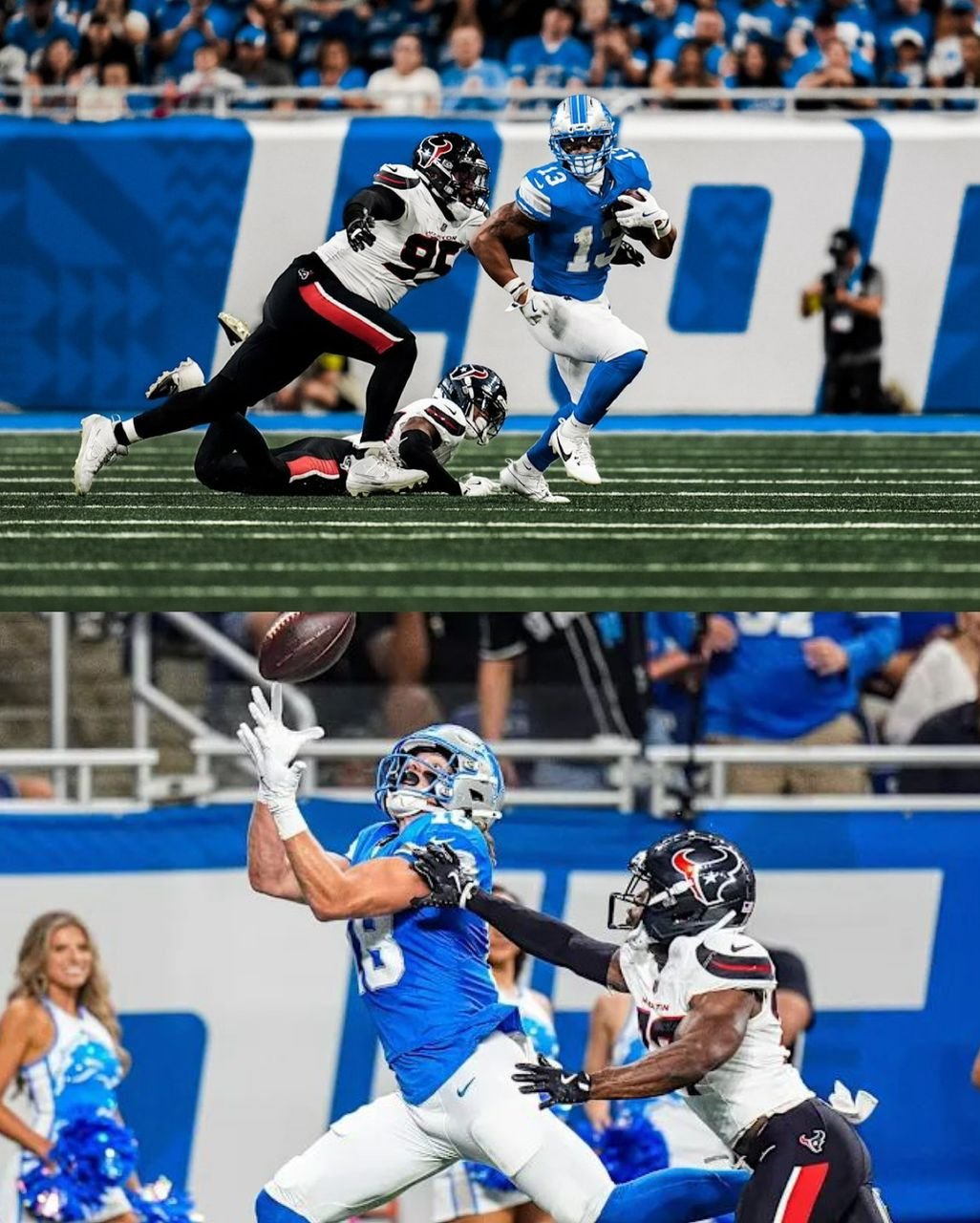 Detriot Lions remove alot of inconsistent players in final 53-man roster prediction for the NFL season after Houston Texans game