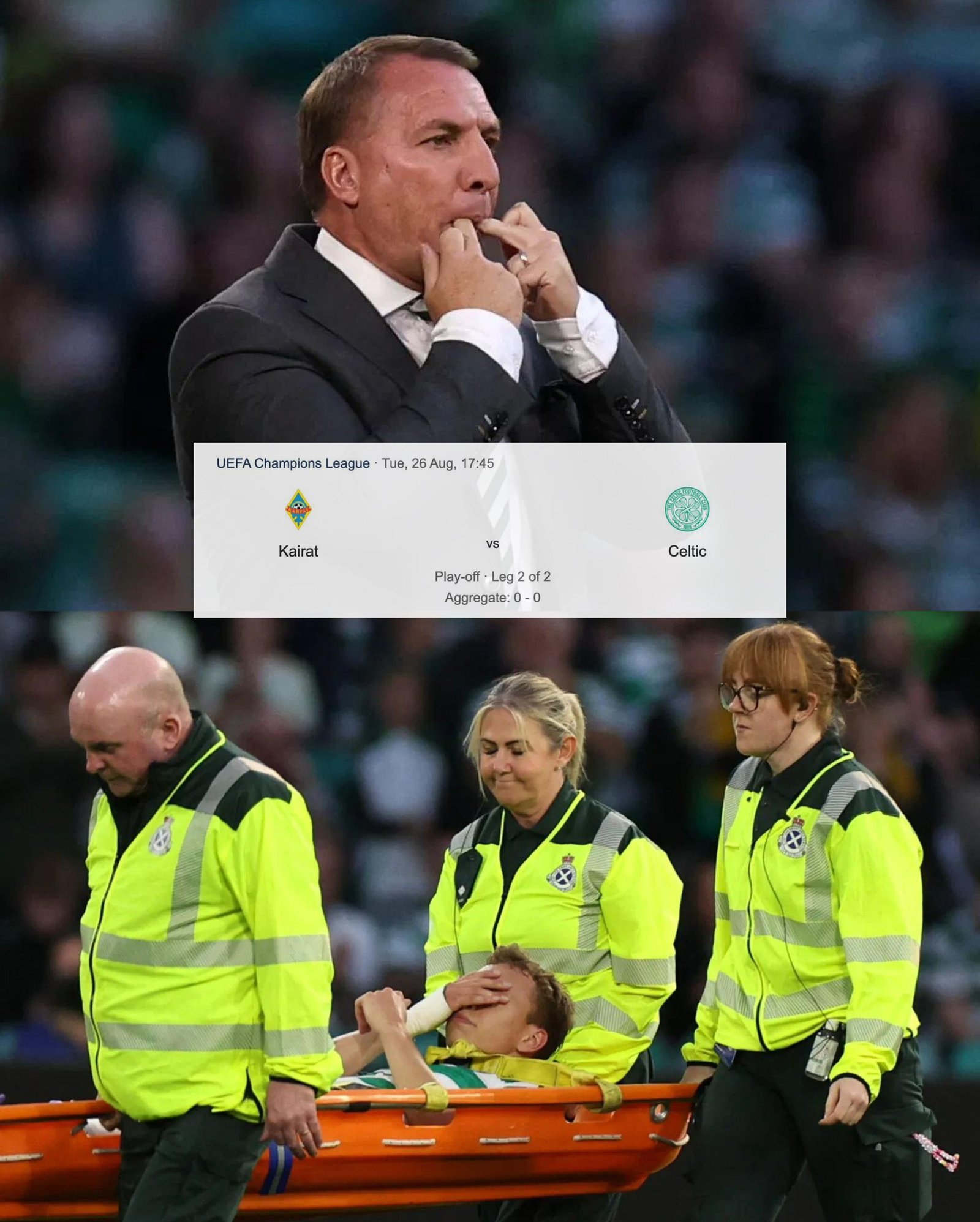 Celtic F.C. coach Brendan Rodgers explains the latest Alistair Johnston Injury update ahead Kairat