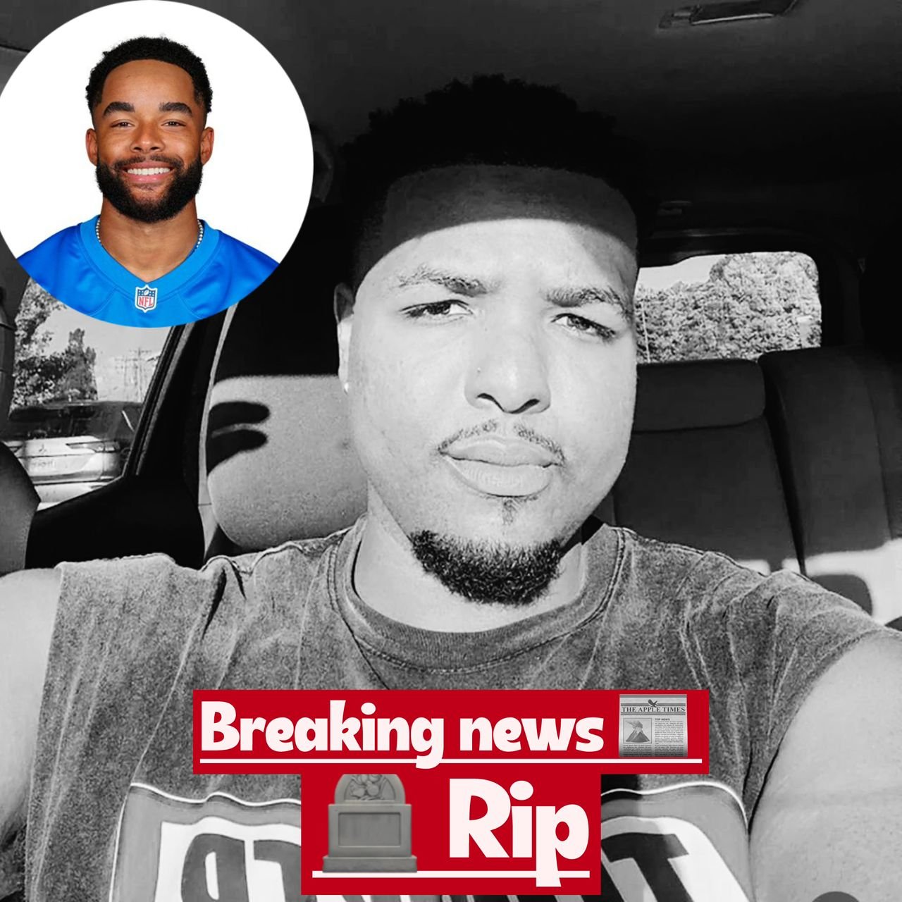 "Heartbreaking" - A TikTok star and leader of the Detroit Lions Fan Club in Charlotte dies at 28-year-old from a serious car accident
