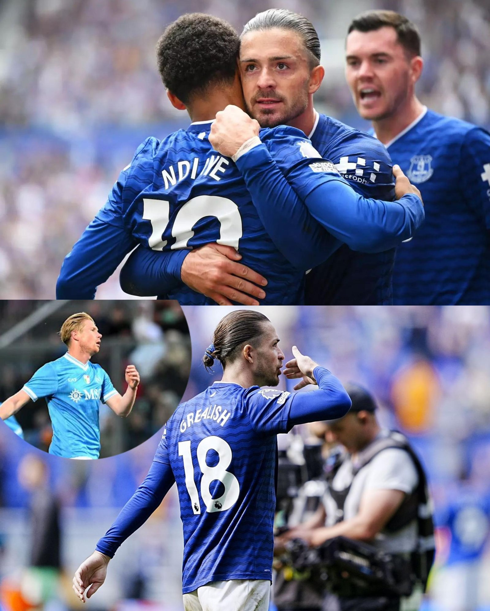 Breaking news: Jack Grealish makes a significant assertion regarding Kevin De Bruyne following his impressive performance in his full Everton debut against Brighton