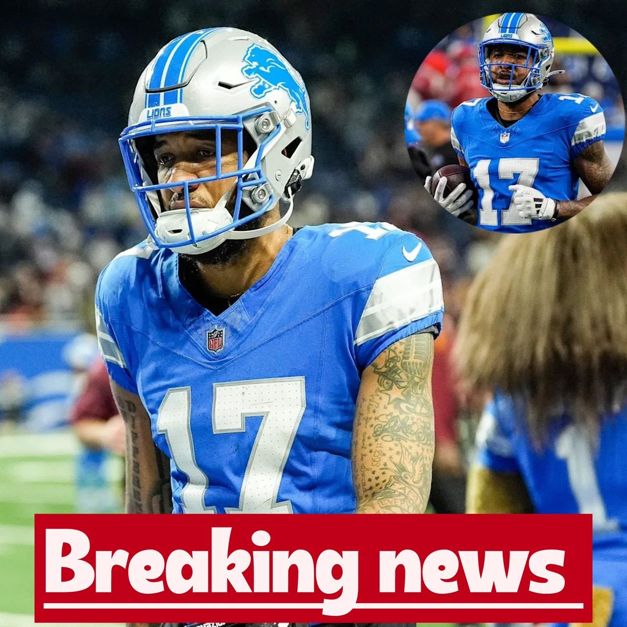 Detriot Lions have officially dropped out the 31-year-old wide receiver who played for Utah Utes ahead of NFL game against Green Bay packers