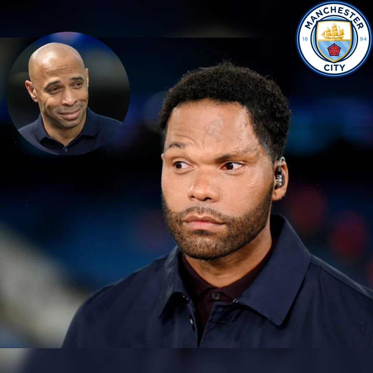 The player valued at £38 million by Manchester City, according to Joleon Lescott, was superior to Thierry Henry in terms of finishing