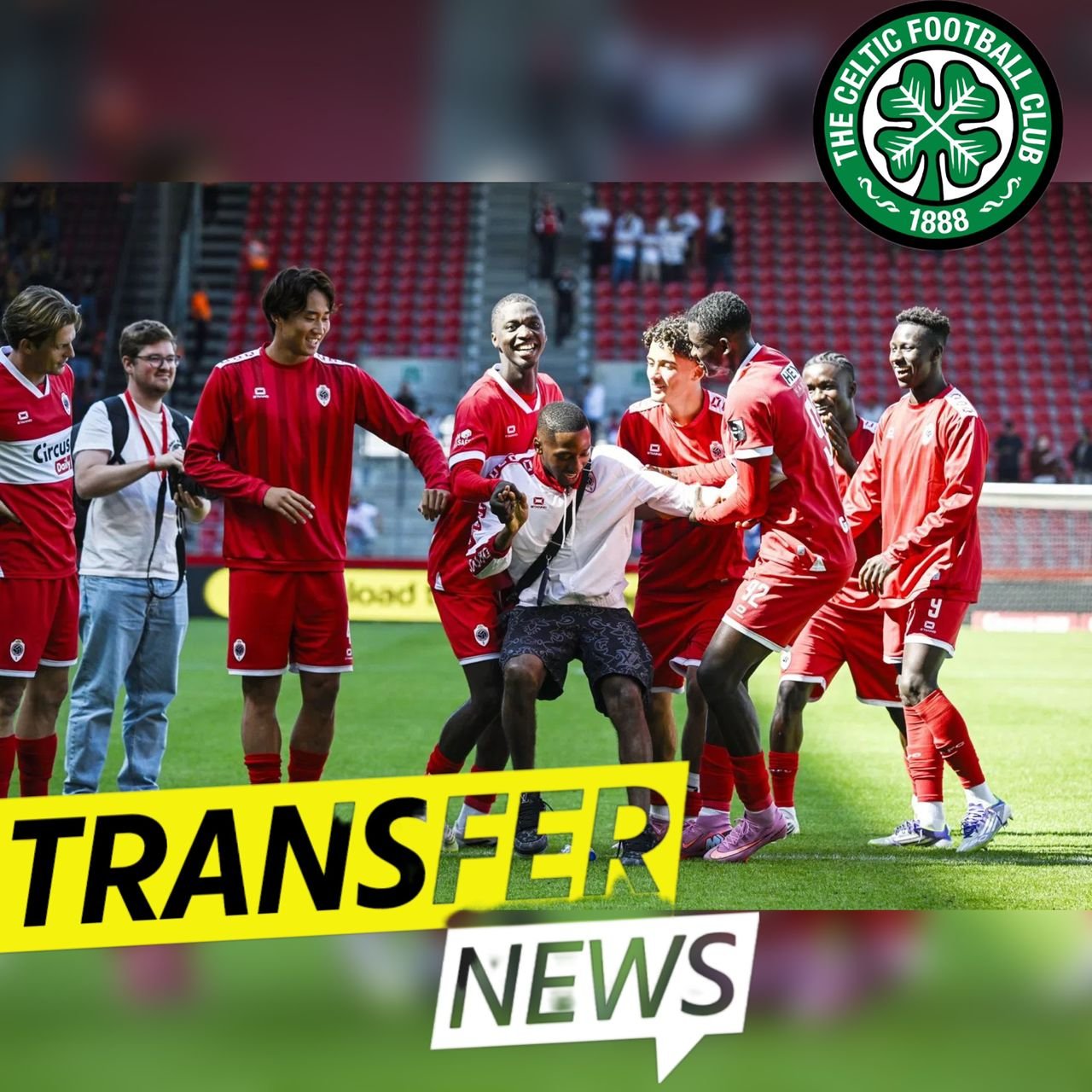"Medicals completed" Celtic on the verge of signing Royal Antwerp F.C. winger for £5 million