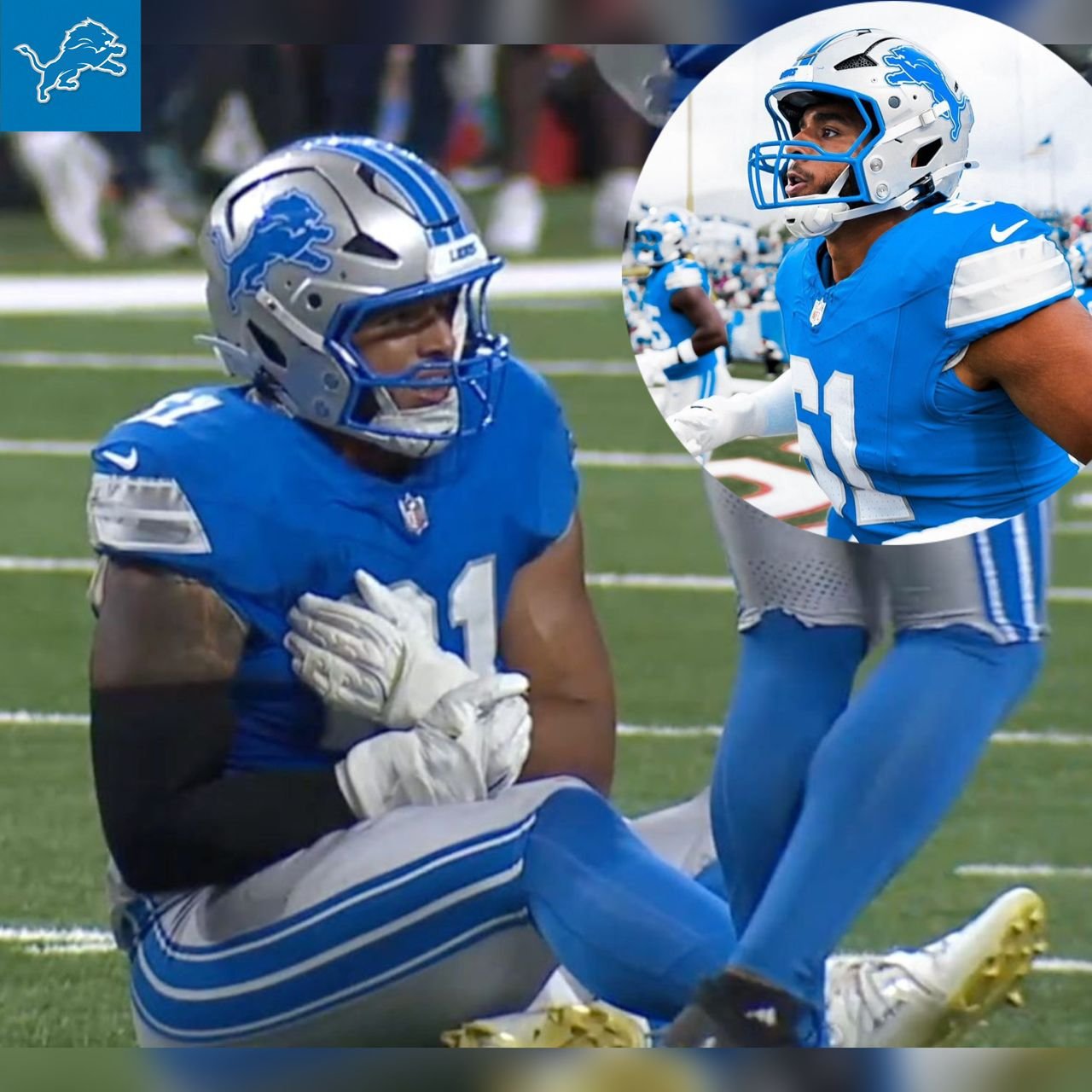 Detroit Lions makes a bold decision on the 23-year-old Egyptian-American professional football defensive end