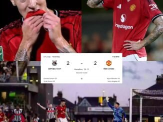 The main reason why Benjamin Sesko was the last outfield player to take penalty vs Grimsby Town