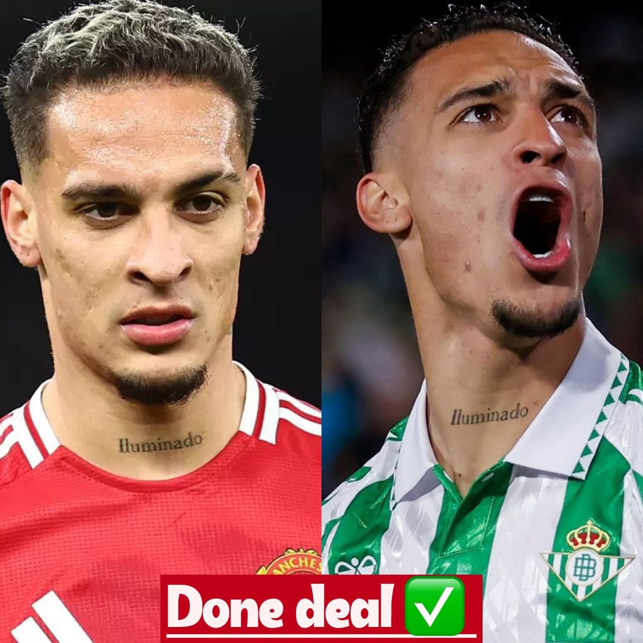 DONE DEAL: Manchester United officially agree permanent transfer of the 25 year-old Brazilian footballer to Real Betis