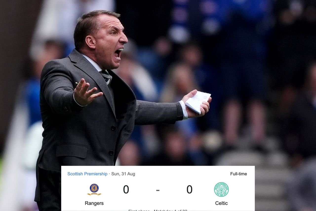 What Brendan Rodgers achieved in their last match draw at Ibrox against Rangers that the HOOPS haven’t done since many years was revealed