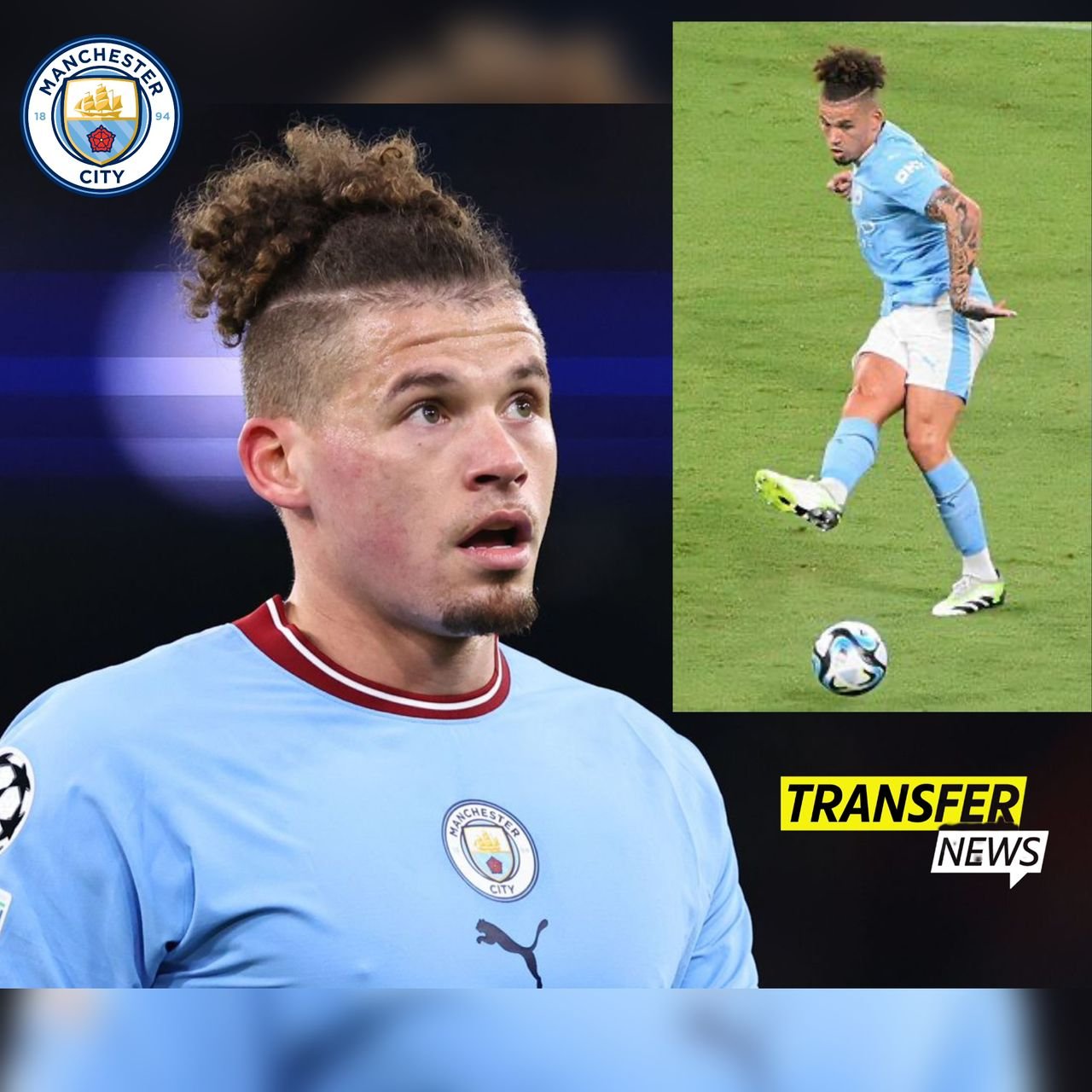 What will be the future of the 29-year-old midfielder Kalvin Phillips at Manchester City following the closure of the summer transfer window?