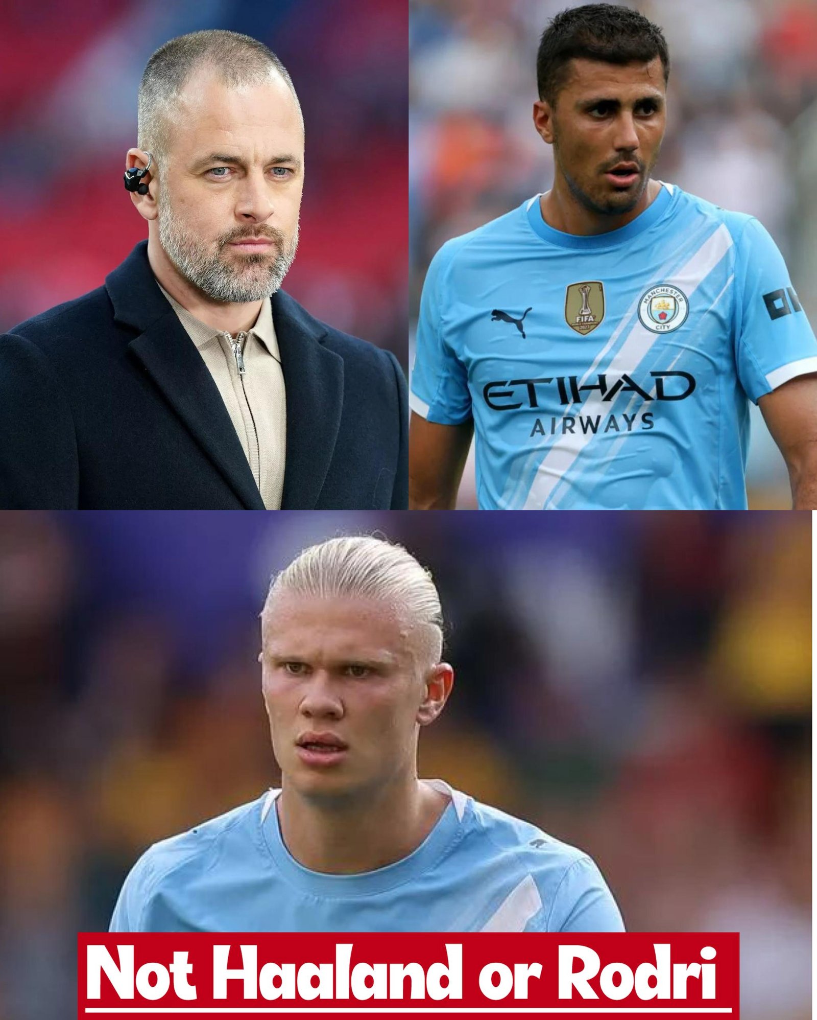 English football coach and former professional footballer Joe Cole reveals the name of the Manchester City player that is 20x times better than Rodri or Erling Haaland