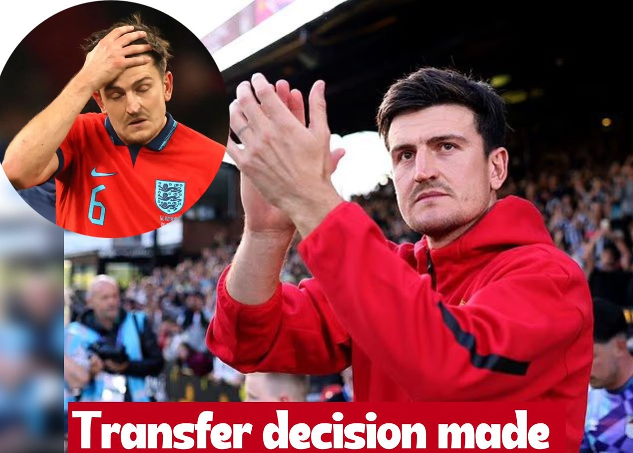 Manchester United defender Harry Maguire breaks silence and reveals his Saudi transfer decision.