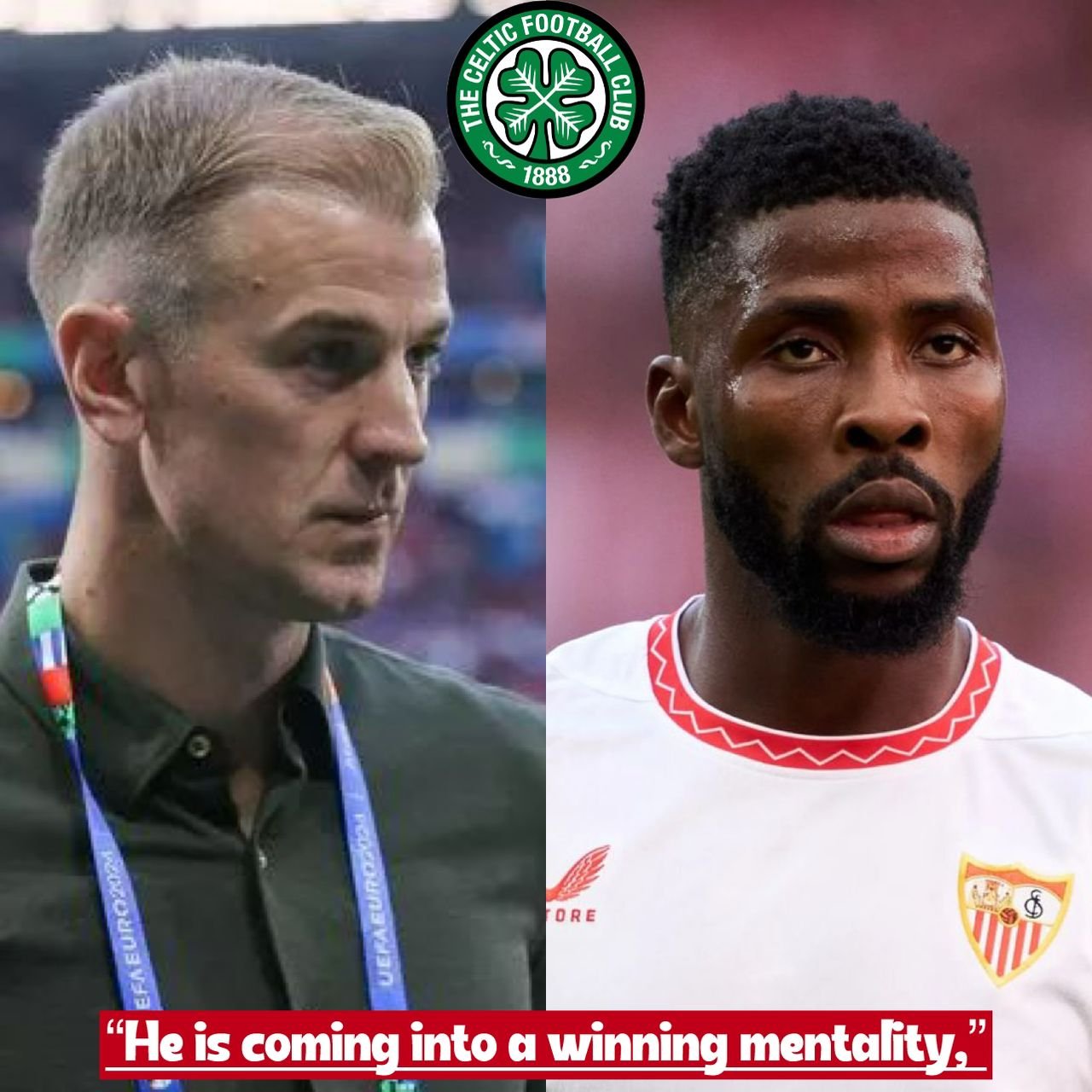 Fomer goalkeeper Joe Hart gave his verdict over the newly signed celtic striker Kelechi Iheanacho and gave him an important advise on how to be a Hoops player