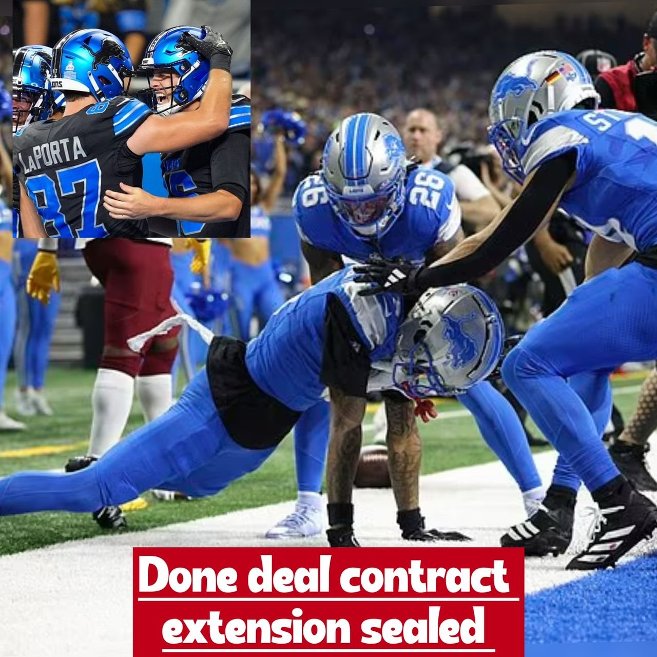 DONE DEAL: Detroit Lions officially signs the 24-year-old Wide receiver to contract extension