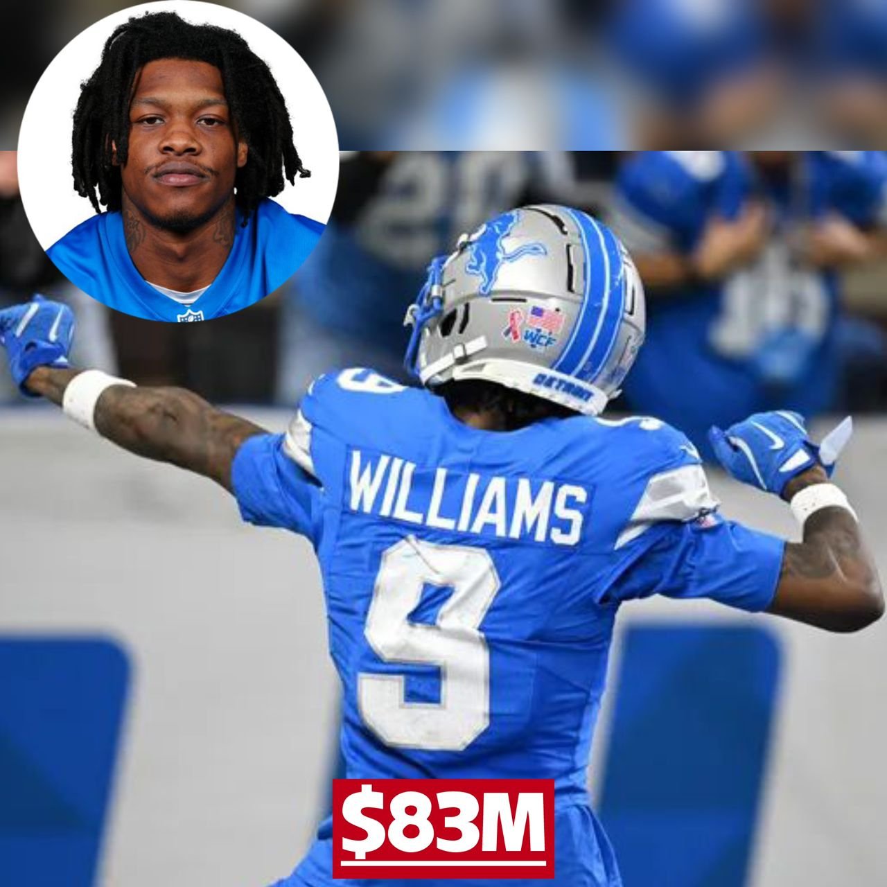 Breaking news: Detroit Lions officially sign american football wide receiver Jameson Williams Contract Extension