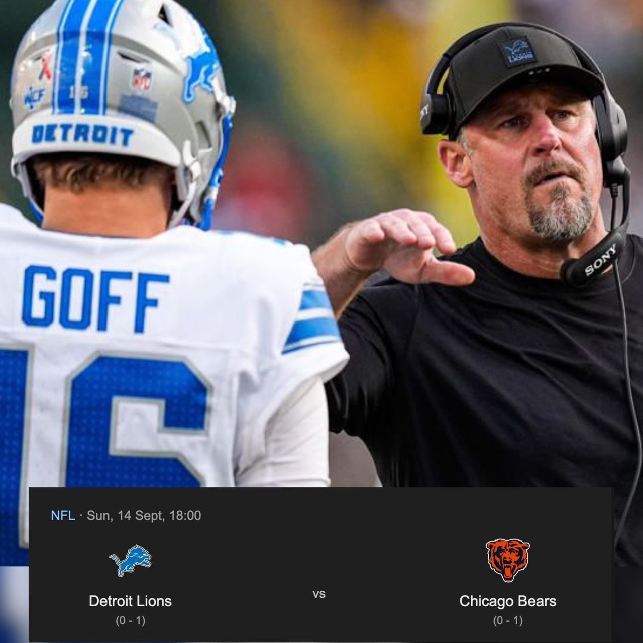 Dan Campbell gave his key reason why Detroit Lions will win their game against Chicago Bears on sunday