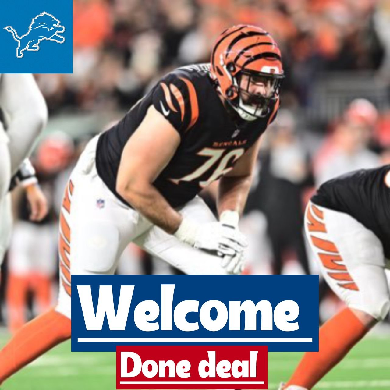Breaking news: Detroit Lions officially signs the player who weighs (330 lbs) as the new offensive tackle following the terrible Injury setback