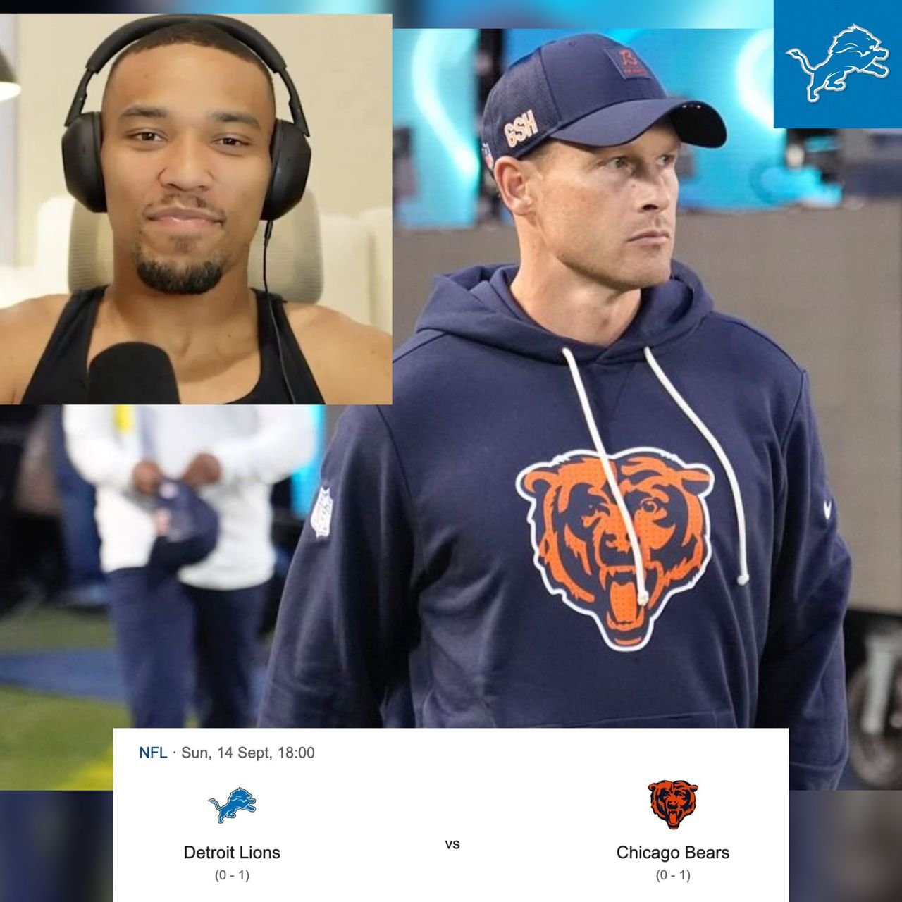 Detroit Lions football wide receiver Amon-Ra St. Brown sends out a strong Warning message for Chicago Bears head coach Ben Johnson ahead of their match clash