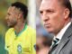 Brazilian footballer Neymar break silence and takes strong side with the Celtic F.C. coach Brendan Rodgers on one of the issue they detest the most for a very long time
