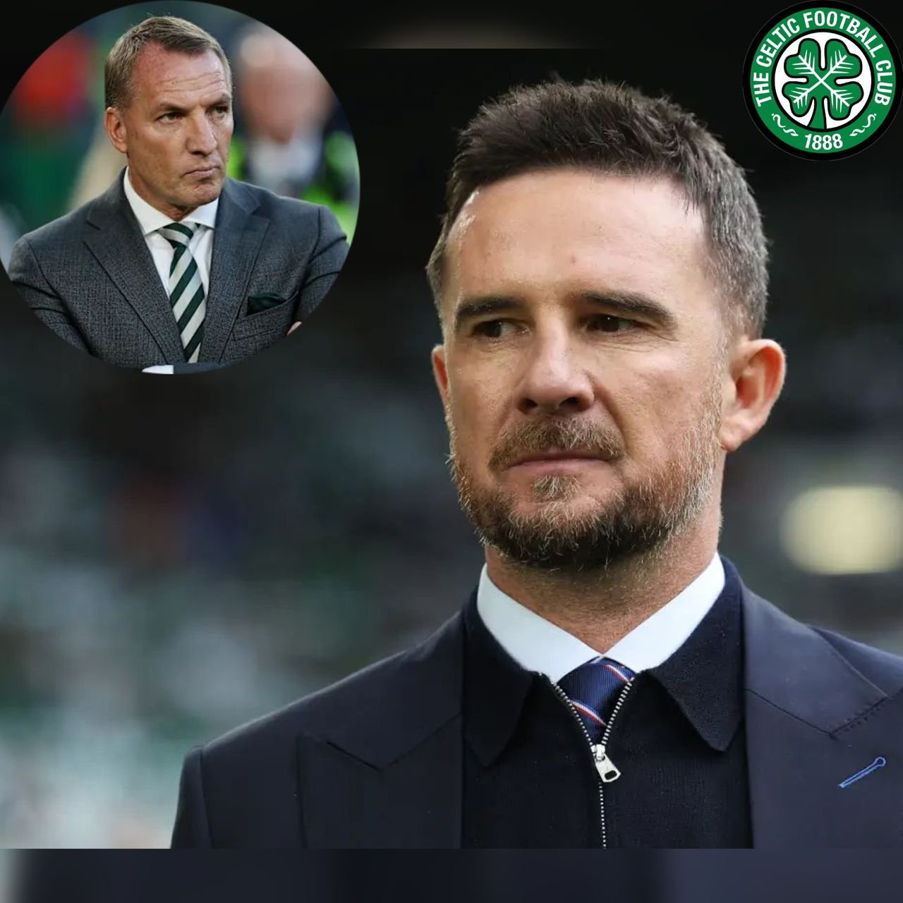 “You can’t afford to be pointing a finger at your rivals" Scottish football coach Barry Ferguson addresses a new problem at Celtic F.C. title race