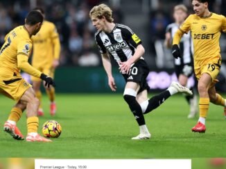 There was an unusual start for Joelinton, and Nick Woltemade made his debut. The expected lineup for Newcastle United's match against Wolves is as follows: