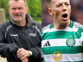 Scottish association football manager Gordon Dalziel slams Celtic F.C. Captain Callum McGregor over recent performance with a strong message