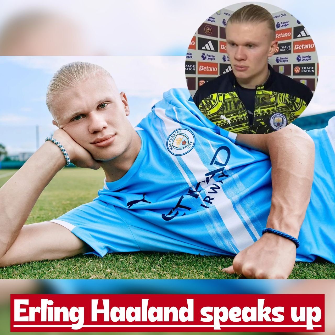 Breaking news: Man City striker Erling Haaland discusses the things that he is required to perform, which he has never been required to do before, at Manchester City this season.