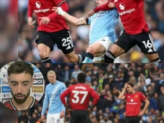 Why the Man City midfielder Phil Foden was ‘shouting’ very loud at Manchester United captains Bruno Fernandes during the Manchester Derby where United where thrashed 3-0