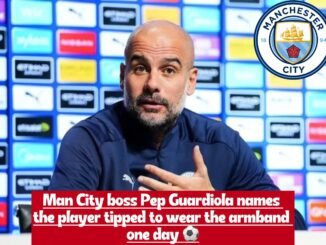 Pep Guardiola reveals which Man City star could be a future captain 🔵👑