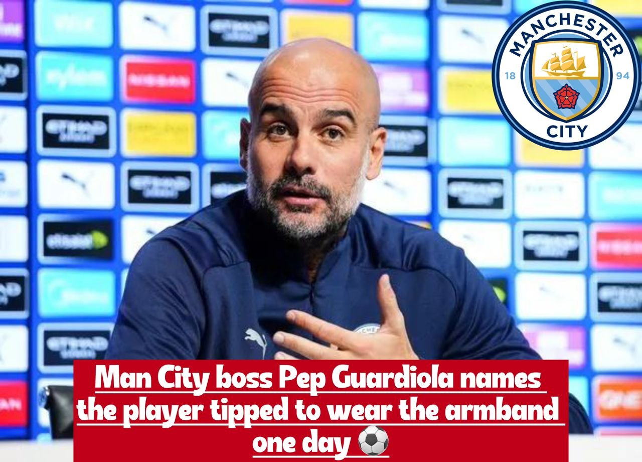 Pep Guardiola reveals which Man City star could be a future captain 🔵👑