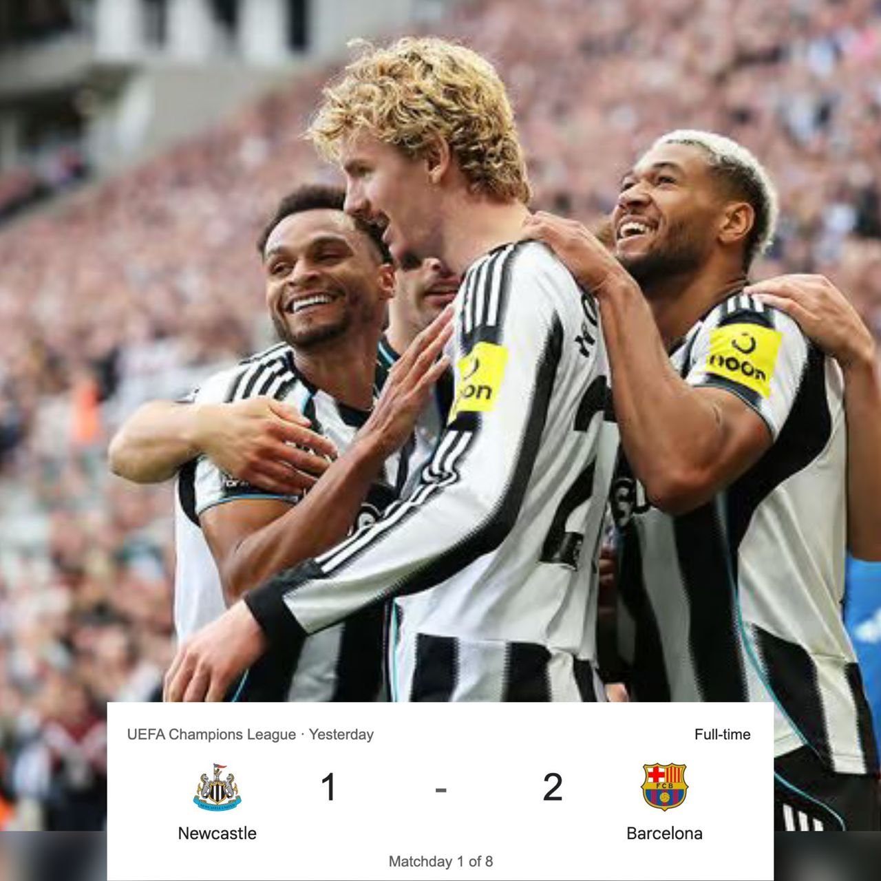 The main reason why Newcastle United Nick Woltemade and Jacob Murphy was dropped during the match against Barcelona
