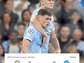 Five facts that we discovered from Manchester City's match against Napoli, in which Phil Foden and Erling Haaland appeared as stars