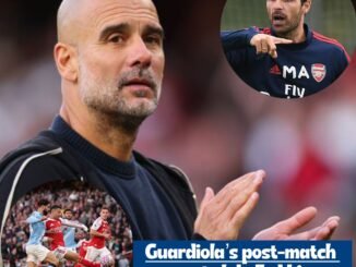Man City coach Guardiola criticised for unusual post-match explanation following Arsenal draw
