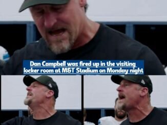Watch: Detroit Lions coach Dan Campbell’s emotional locker room message after Lions’ statement win over Ravens