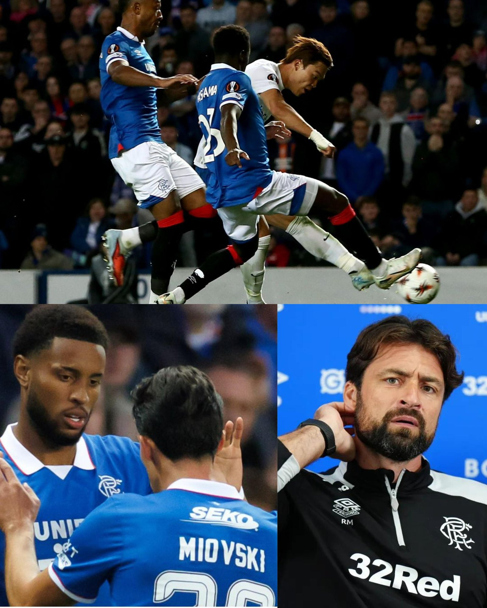 Rangers F.C. coach Russell Martin explained the main reason why he choose to start Youssef Chermiti over Bojan Miovski during the Europa League match against Genk