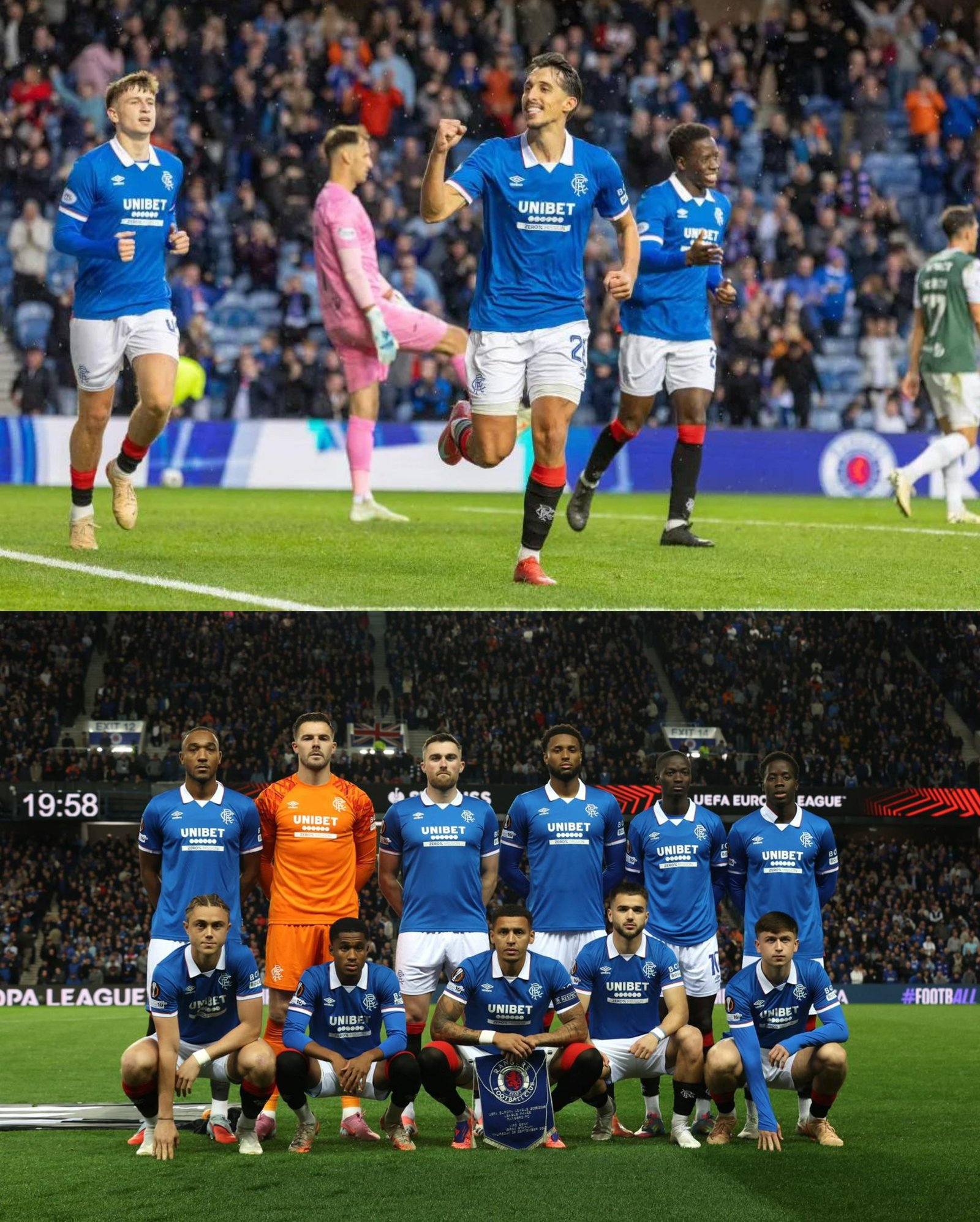 “I thought about leaving the Rangers match early — but I had to stay because of work.”