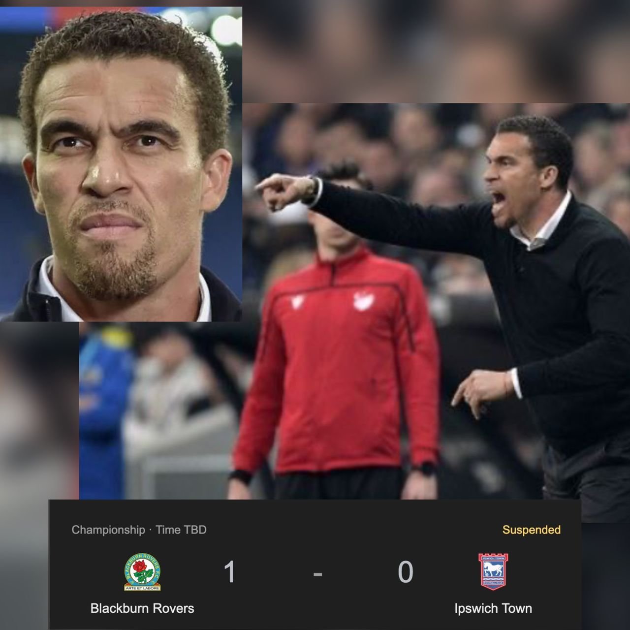 Blackburn Rovers head coach brutally hits out at EFL’s replay decision of their match against Ipswich Town with a strong statement