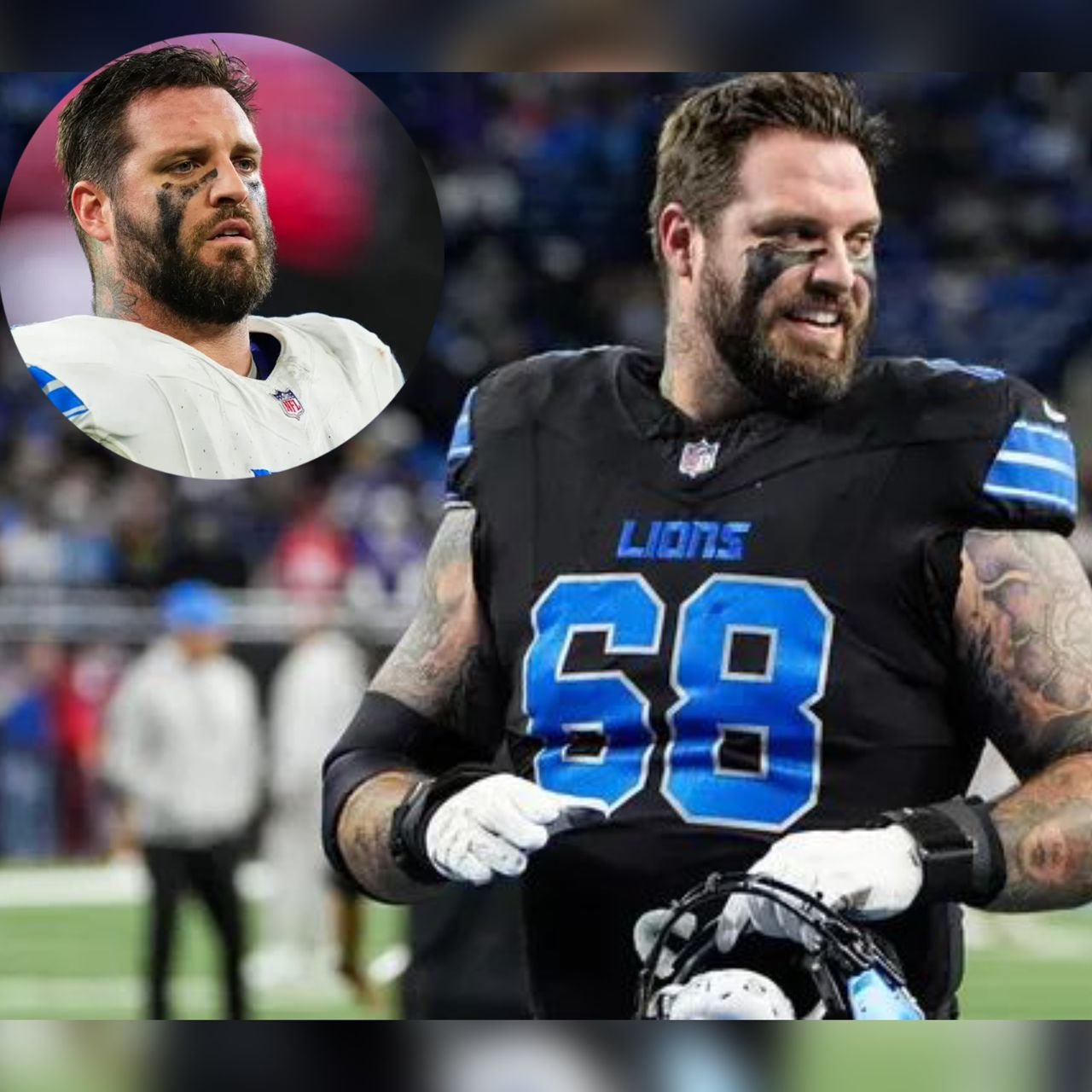 Lions release injury report as Taylor Decker nurses shoulder problem and pair of special teamers ruled out