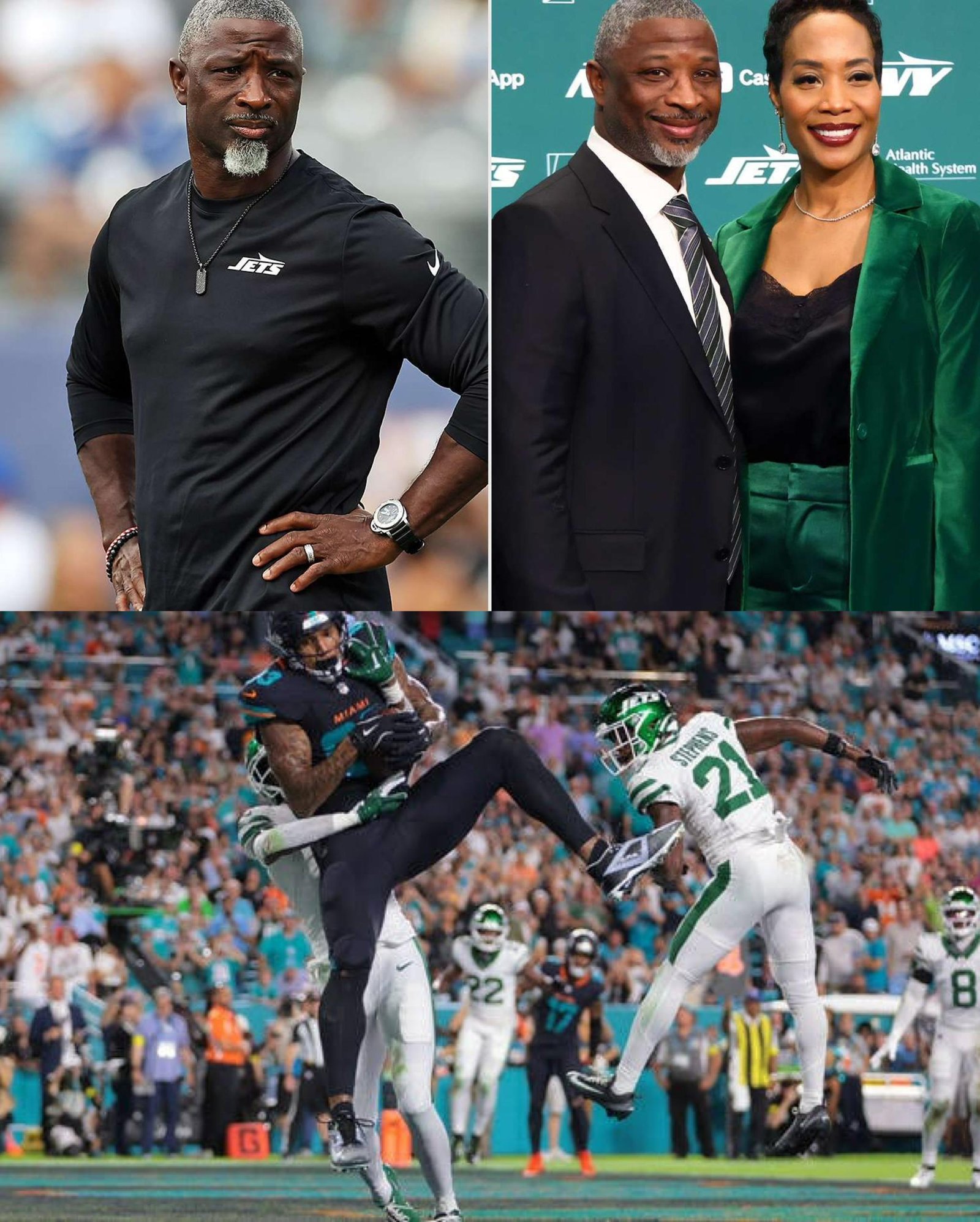 American football coach and former Detroit Lions defensive coordinator Aaron Glenn blasts New York Jets following defeat to Dolphins