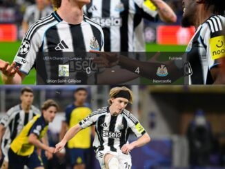 Newcastle United wins 4-0 against Union Saint-Gilloise in the UEFA champions League match: Player ratings, and match review