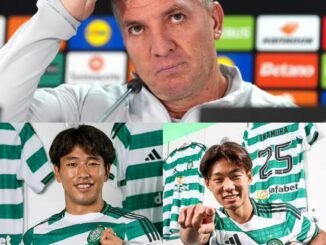 Celtic F.C. coach Brendan Rodgers delivers message to sidelined Celtic pair strong message to Shin Yamada and Hayato Inamura