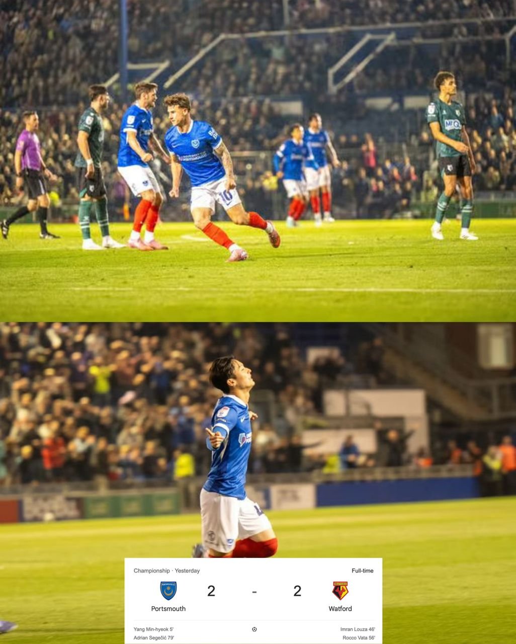 Major worry: Portsmouth manager John Mousinho highlights weakness exposed against Watford after uneasy display