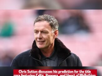 Chris Sutton share his thought on who will win the title race between Celtic F.C., Rangers and Heart of Midlothian F.C.