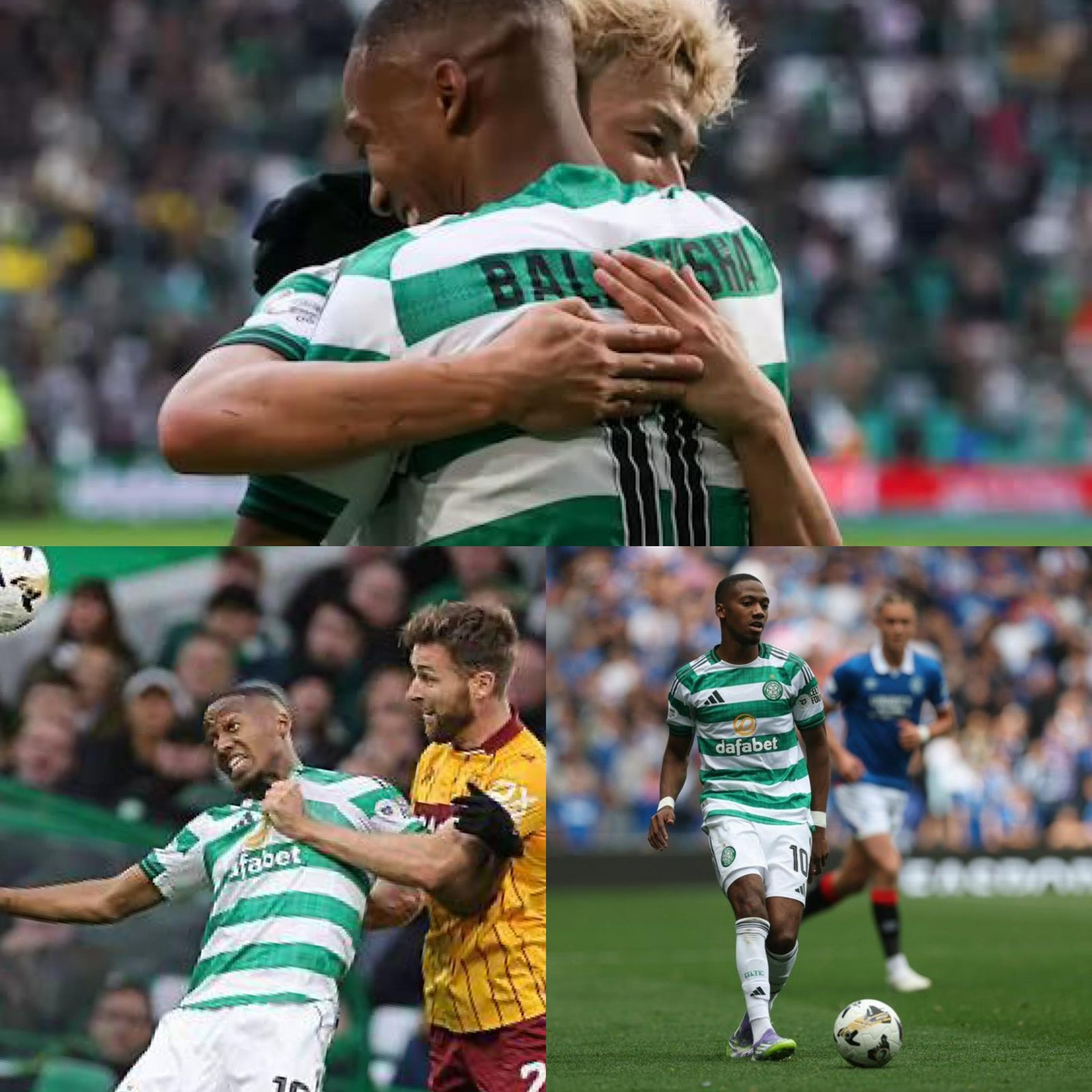 Celtic’s Michel-Ange Balikwisha delivers classy message to supporters following his Motherwell performance.