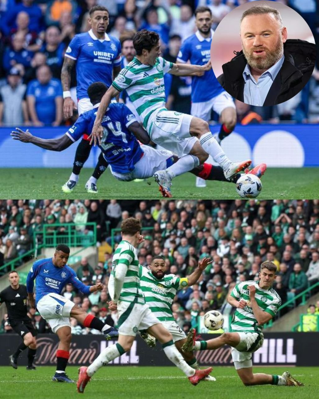 English association football manager Wayne Rooney deliver a strong Celtic and Rangers message after Russell Martin’s sacking
