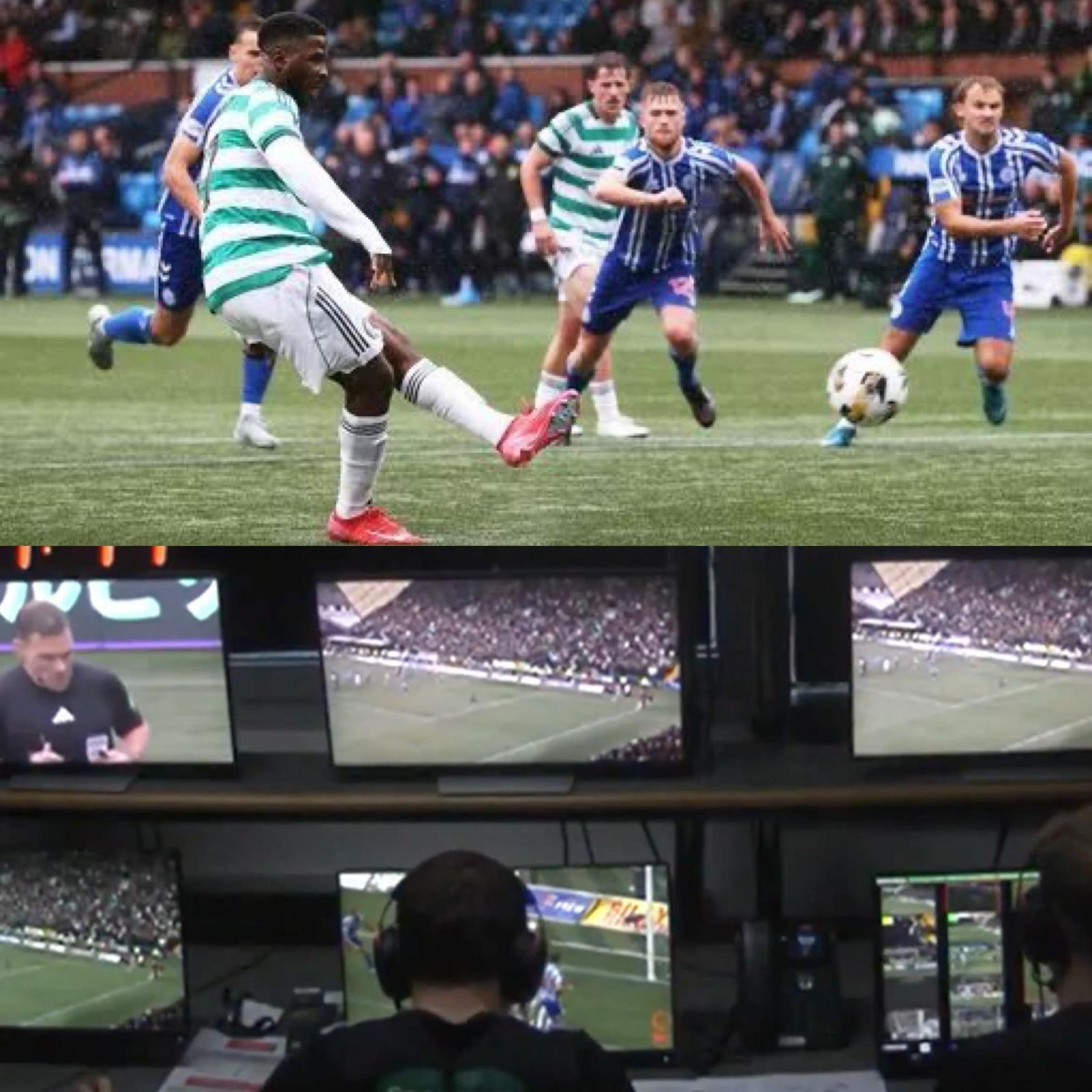 VAR statement from the Kilmarnock handball incident that earned Celtic a penalty has been released
