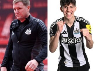 Injured Newcastle United player breaks silence with an ambiguous social media post amid six-week absence.