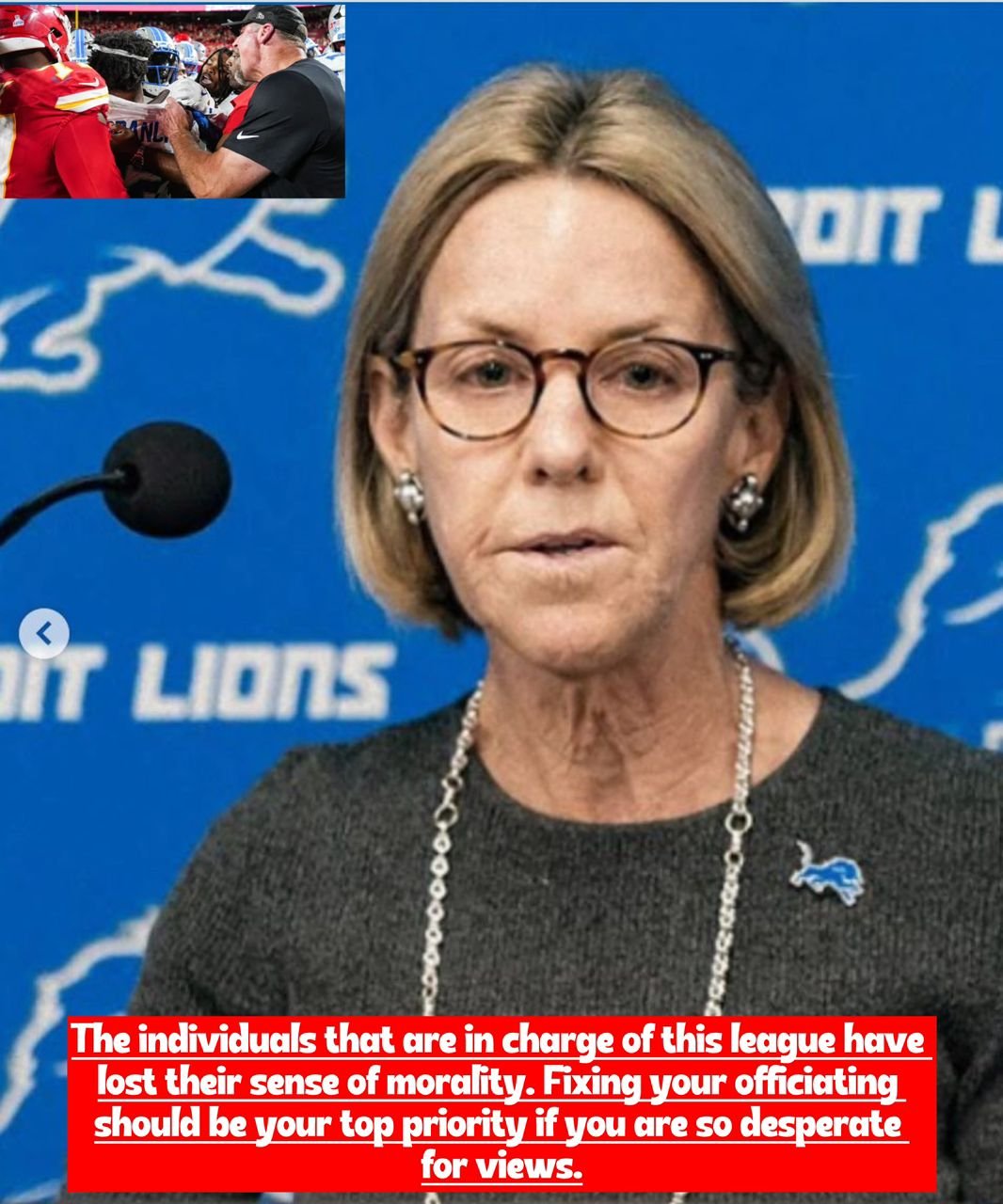 BREAKING: Outrage as Detroit Lions owner brutally slams NFL for “embarrassing” Brian Branch video — league deletes content, issues statement.