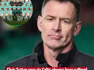 Football pundit Chris Sutton identifies six (6) key Celtic stars who he believes have been “failed by their own club.”