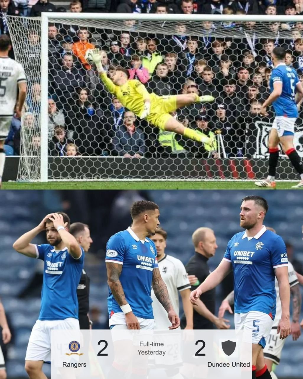 “angry and deflated” Rangers F.C. goalkeeper Jack Butland gave his verdict over their match against Dundee United and slams their performance with an honest message