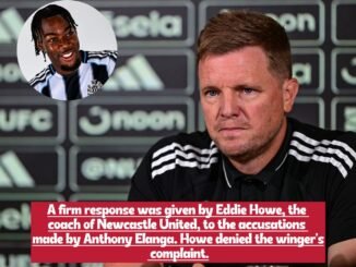 Newcastle United coach Eddie Howe responded defiantly to Anthony Elanga’s comments, denying the winger’s claim